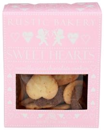 Rustic Bakery Vanilla & Chocolate Heart Cookies (5oz)