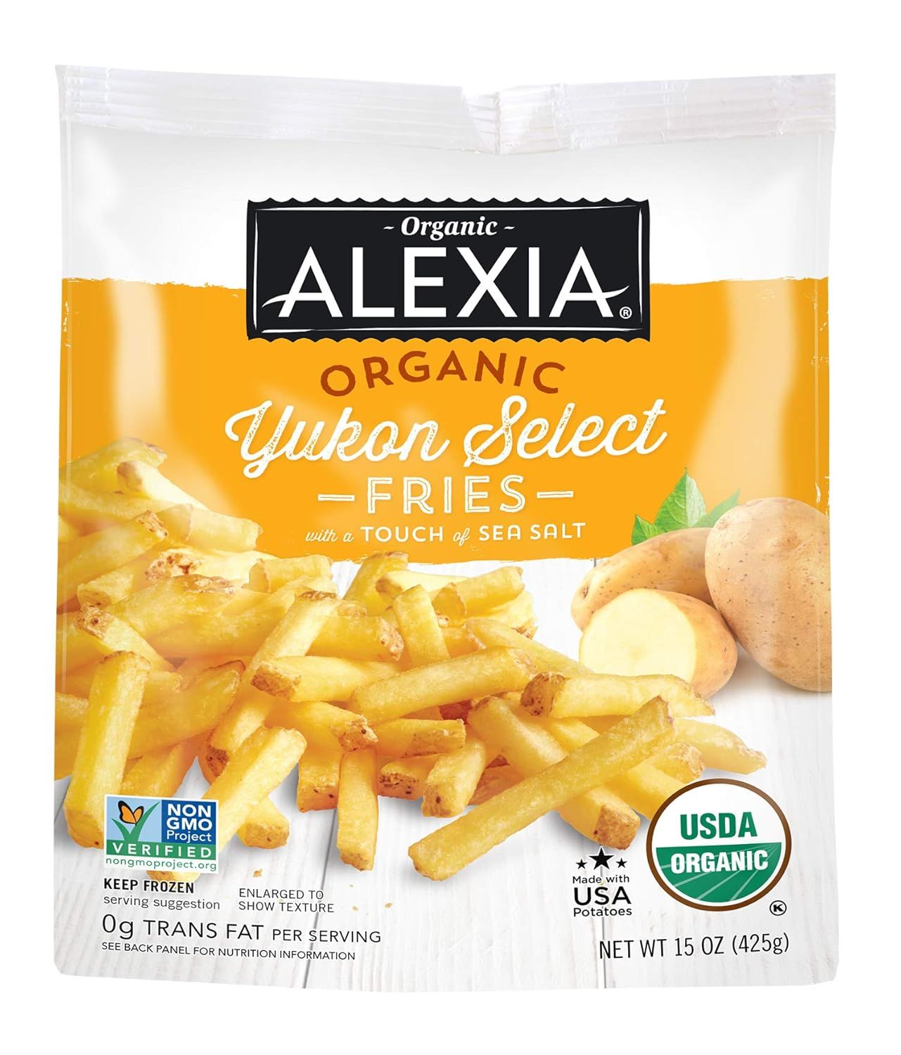Alexia Organic Yukon Select  Fries 15oz